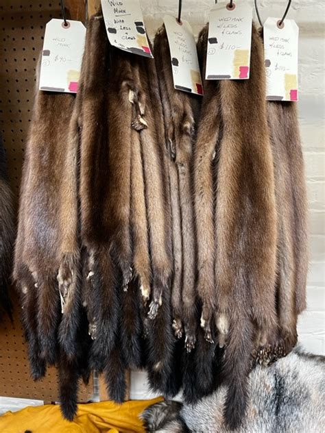 Wild Mink Fur with Legs and Claws – Bill Worb Furs Inc.