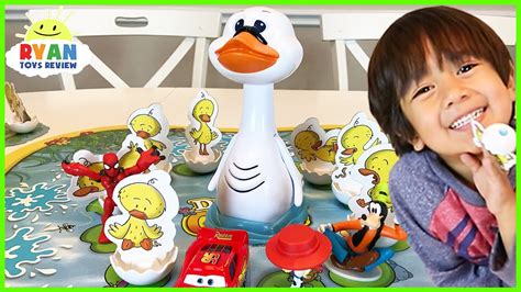 Duck Duck Goose game for kids! Family Fun Game Night Egg Surprise Toys ...