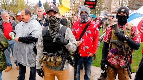 Michigan militia puts armed protest in the spotlight | FOX6 Milwaukee