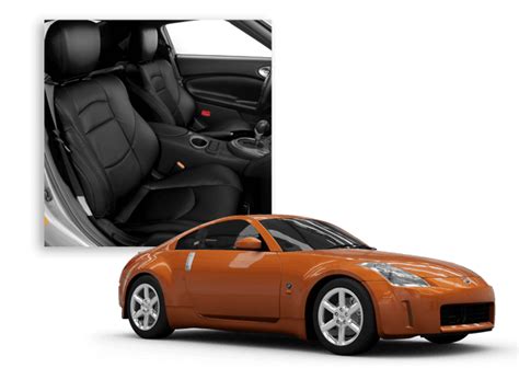 Nissan 350Z Seat Covers | Leather Seats | Custom Interiors | Katzkin