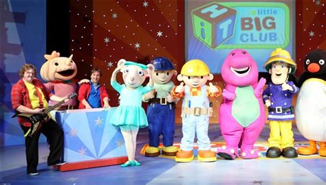 Little Big Club STARRING Barney, Bob the Builder, Angelina Ballerina, Pin... | PLAYHOUSE Whitely Bay