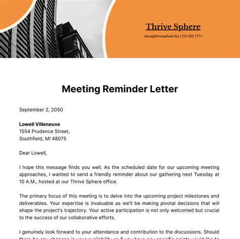 FREE Reminder Letter Templates & Examples - Edit Online & Download ...