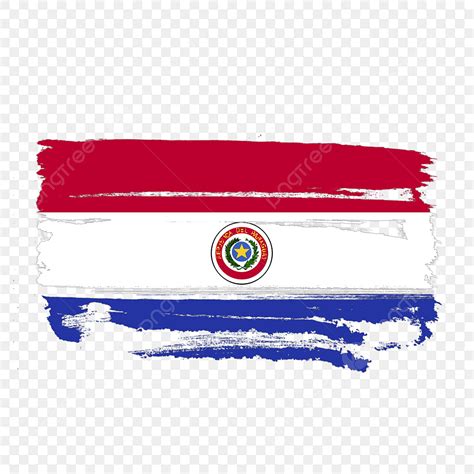 Bandera De Paraguay Transparente Con Pincel De Acuarela PNG ,dibujos Paraguay, Paraguay Bandera ...