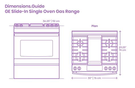 The GE Slide-In Single Oven Gas Range is the perfect slide-in oven gas range for replacing an ...