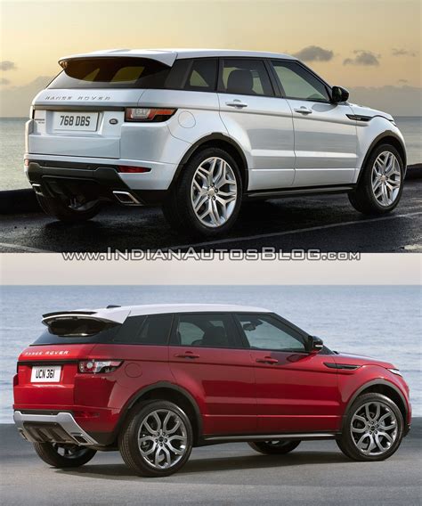 2016 Range Rover Evoque facelift vs 2015 Evoque - Old vs New