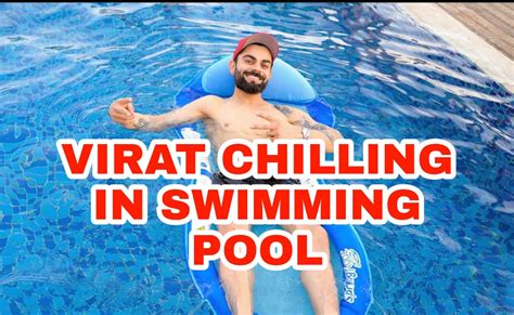 IPL 2020: Virat Kohli shows off his attractive body in a pool | IWMBuzz