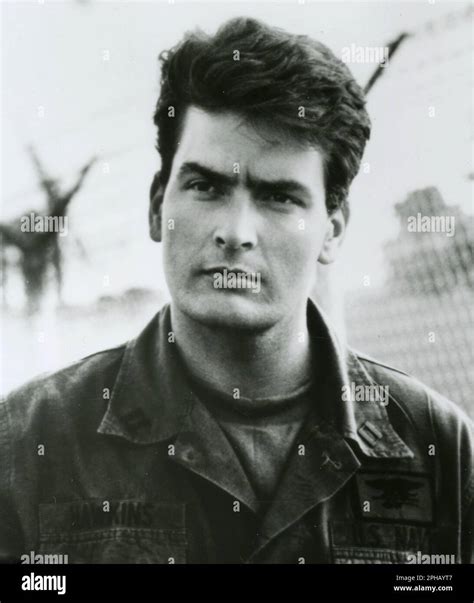 Actor Charlie Sheen in the movie Navy Seals, USA 1990 Stock Photo - Alamy