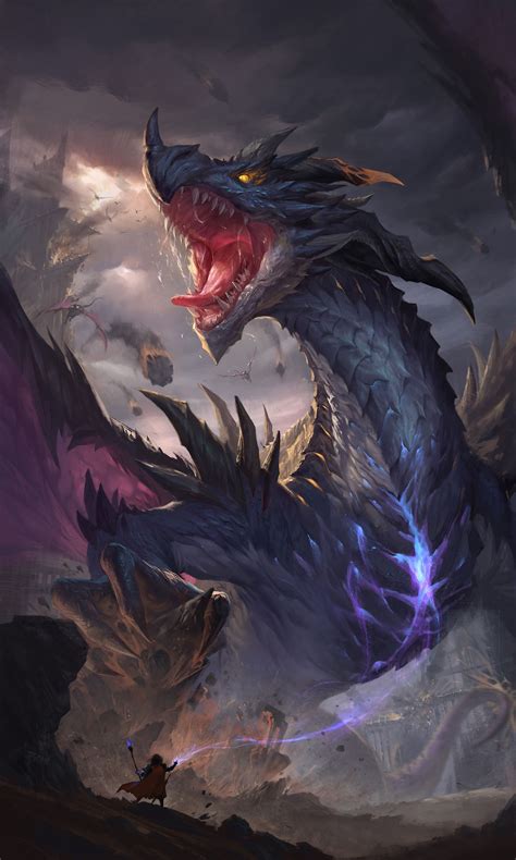 ArtStation - artwork, Gary Fu | Dragon artwork fantasy, Dragon artwork ...