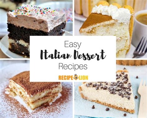 30 Of the Best Ideas for Italian Desserts Recipes - Best Recipes Ideas and Collections