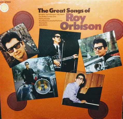 ROY ORBISON GREAT SONGS PROMO LP ALBUM MUSIC RECORD | Greatest songs, Lp albums, Roy orbison