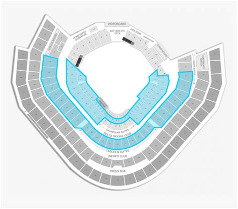 Suntrust Park Seating Chart With Seat Numbers | Bruin Blog