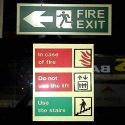 Fire Safety Sign Boards at Rs 90/square feet in Hyderabad | ID: 8834149291