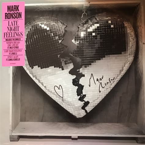 Mark Ronson - Late Night Feelings (2019, Signed, Vinyl) | Discogs