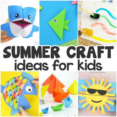 Preschool Summer Crafts For Toddlers Age 2 - halvedtapes