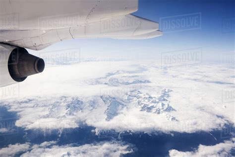 Aerial View of the Alps - Stock Photo - Dissolve