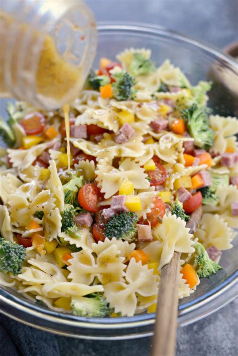 Zesty Bowtie Pasta Salad Recipe | Besto Blog