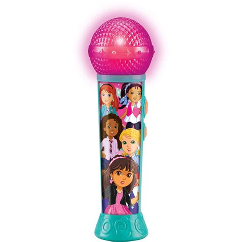 Dora the Explorer Fisher-Price Dora and Friends Sing-It Together Microphone - Walmart.com ...