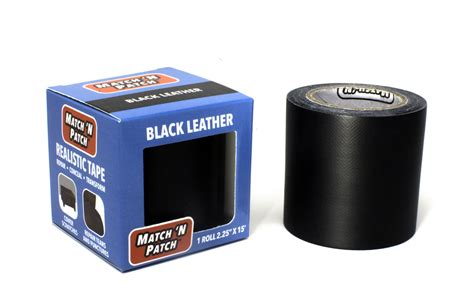 Black Leather Repair Tape | Match 'N Patch