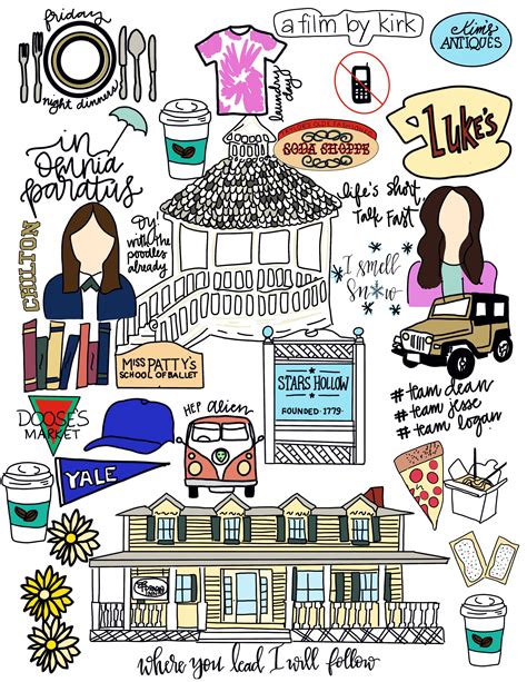 Gilmore Girls Inspired Digital Print - Etsy