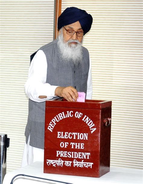 Presidential Polls - Parkash Singh Badal