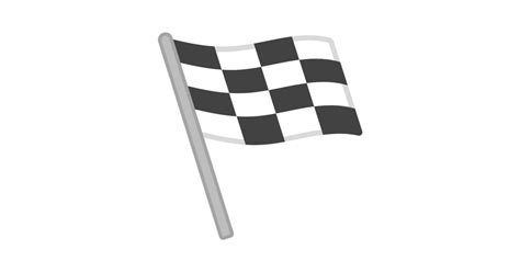 🏁 Bandera De Cuadros Emoji