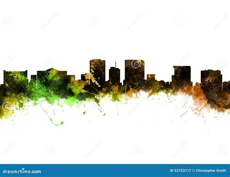 El Paso Texas stock illustration. Illustration of decor - 53753717