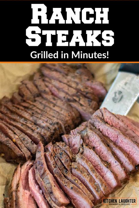 Grilled Ranch Steak with a Guinness Marinade | Recipe | Marinated flank steak, Ranch steak ...