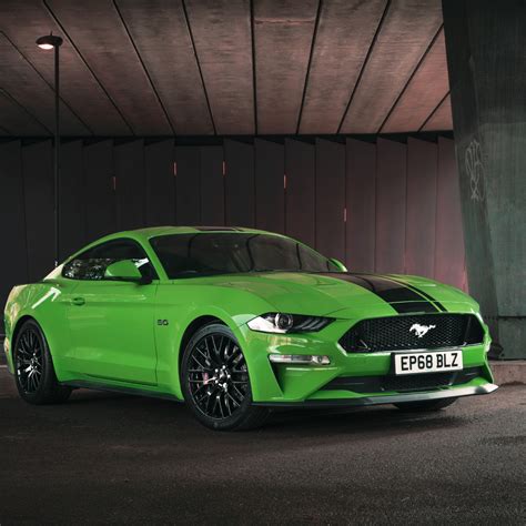 1024x1024 Green Ford Mustang GT Fastback 2019 1024x1024 Resolution HD ...