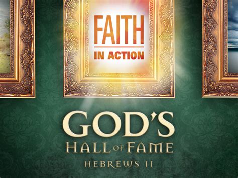 Back to the Bible: Hall of FAME vs Hall of FAITH