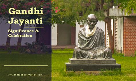 Gandhi Jayanti: International Day of Non-Violence & National Festival – Indian Festivals