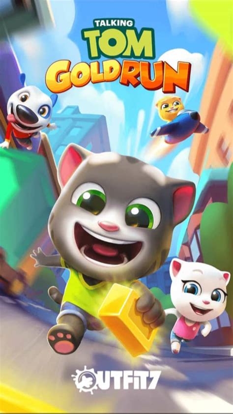 Talking Tom Gold Run app Review - ConservaMom