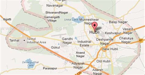 Hubli City Map | City Map in India | Pinterest | City maps and City