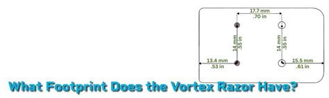 What Footprint Does the Vortex Razor Have?