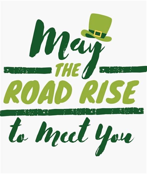 May the Road Rise to Meet You Sticker - Etsy