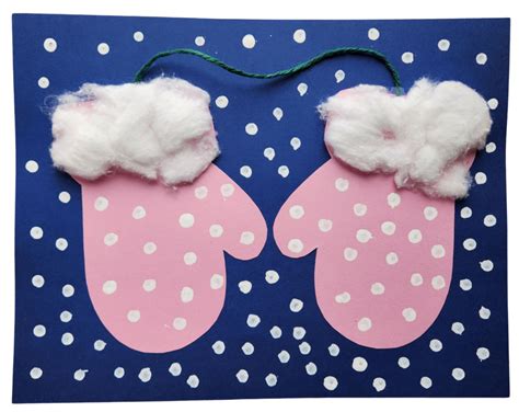 Winter Mittens Craft