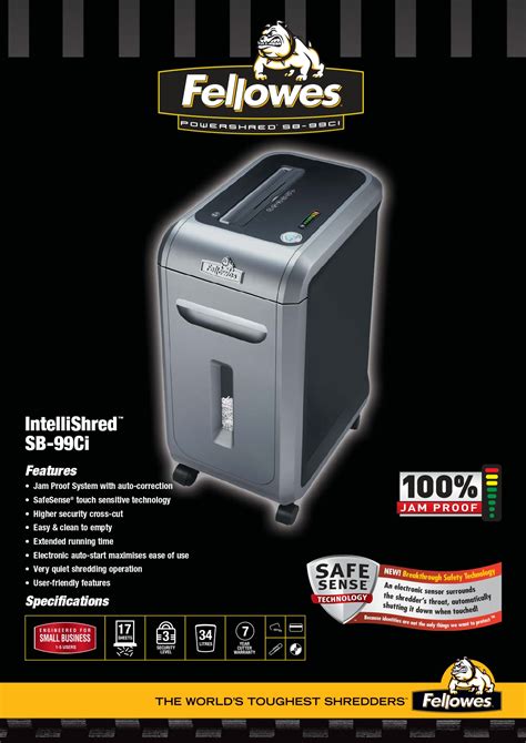 FELLOWES Shredder Machine 99Ci Dealer Malaysia | FELLOWES Shredder Machine 99Ci Supplier Malaysia