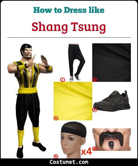 Shang Tsung (Mortal Kombat) Costume for Halloween