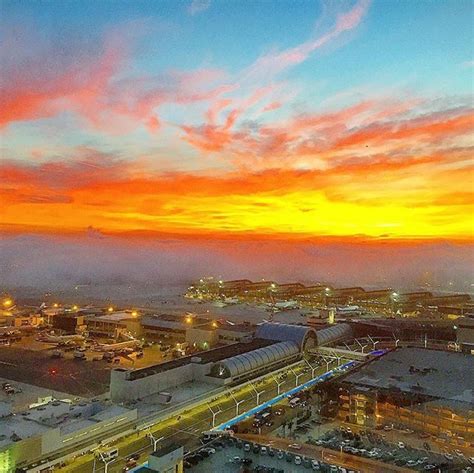 Breathtaking LAX sunset as fog rolled in from the ocean... Share your best LAX photos with ...