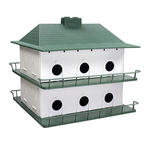 Heath Plastic 12-Room Purple Martin House-PH-12 - The Home Depot