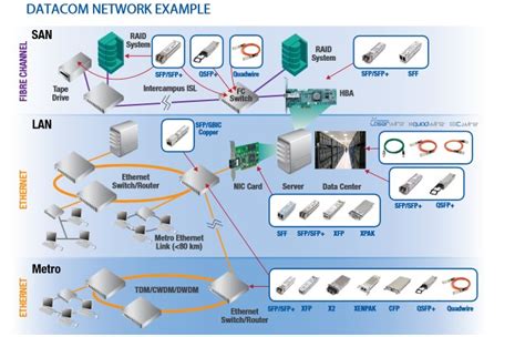 Fiberstore SFP+ Transceiver Types and Features