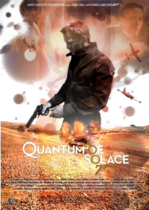 'Quantum of Solace' - Poster 15 | James bond movie posters, James bond ...