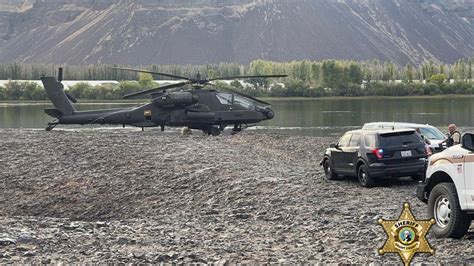 Military helicopter crashes in E. Washington, dropping power lines into Columbia River ...