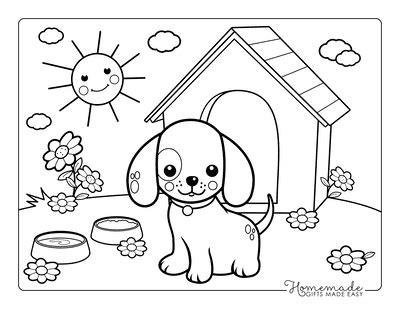 Dog Coloring Pages Print