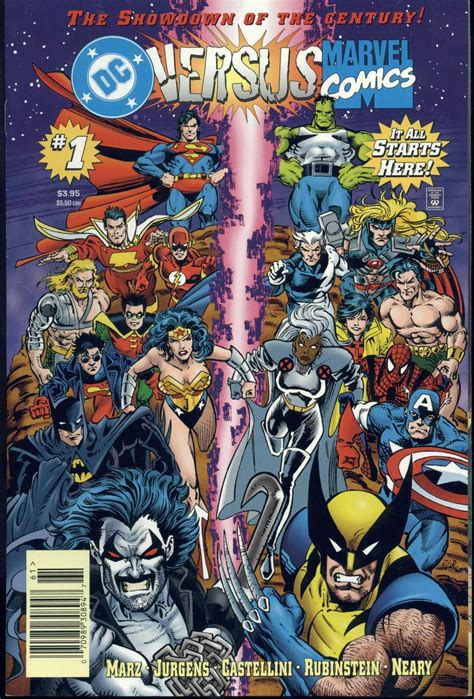 "Marvel versus DC" (1996): la madre de todos los crossovers • Cuarto Mundo