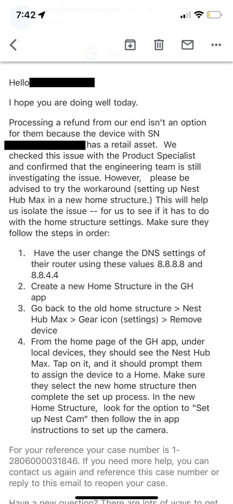 Nest hub max camera will not turn on. : r/Nest