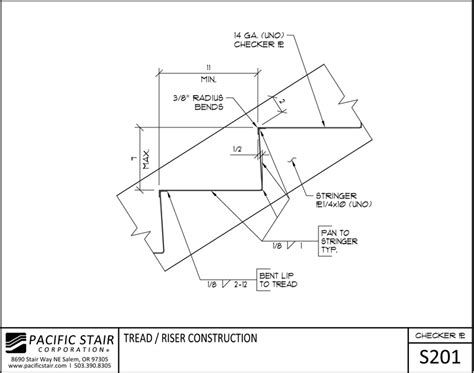 Checker Plate Stairs & Landings | Pacific Stair Corporation