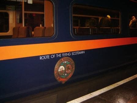 GNER train - route of the Flying Scotsman | Train route, Flying ...