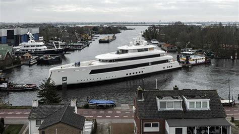 The shipyard that built Jeff Bezos’ megayacht has launched yet another ...