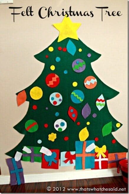 Children’s Felt Christmas Tree - That's What {Che} Said...