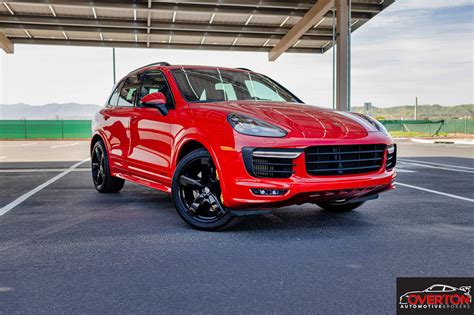 2017 Porsche Cayenne GTS in Carmine Red with Black Interior ...